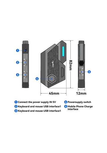 Suntek Android Ev Için Cep Telefonu Oyun Dönüştürücü