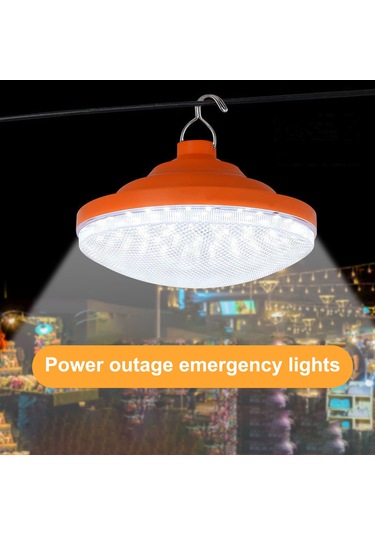 Shineyee Usb Şarjlı Fener, 3 Seviye Aydınlatma, 200w Ultra Parlak, Dış Mekan İçin Uzun Süre Kullanıma Dayanıklı, Metal Kanca İle Taşınabilir Işık Kaynağı Diğer