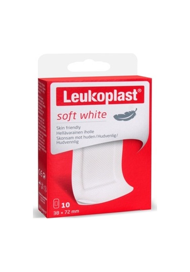 Leukoplast Soft White 38X72 Mm 10 Adet Yara Bandı