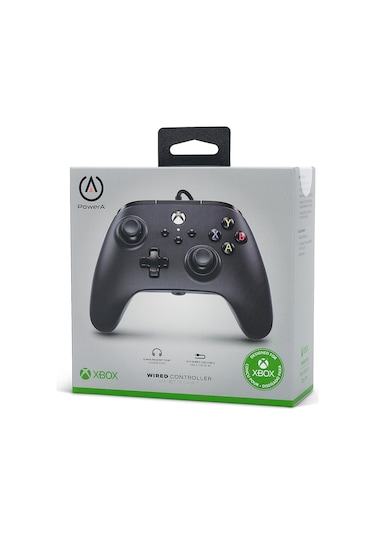 Powera Xbox Series X S Oyun Kolu Lisanslı Kablolu Xbox One Uyumlu