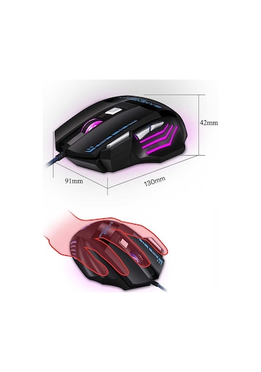 Gaming Bloodbat GM02 Kablolu RGB Oyuncu Mouse