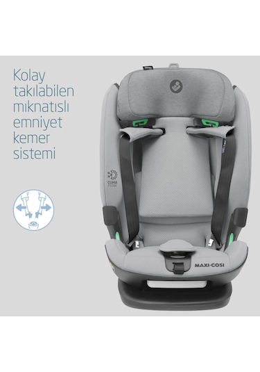 Maxi-Cosi Titan Pro I-Size Adac'lı 9-36 kg Çocuk Oto Koltuğu Authentic Grey