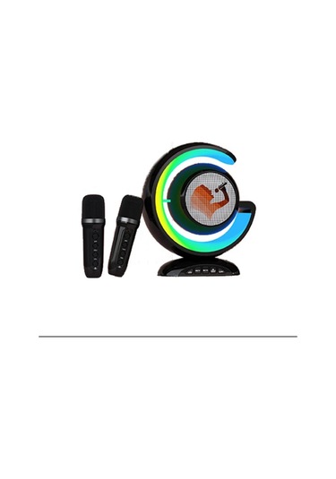 Blue Spectrum YS 110 RGB Led Işıklı Karaoke Mikrofonlu Taşınabilir Kablosuz Hoparlör