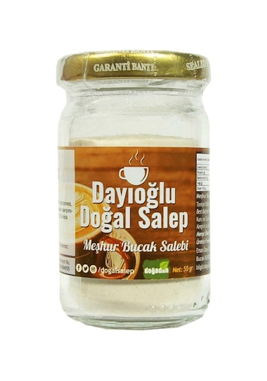 Dayıoğlu Doğal Salep Meşhur Bucak Salebi 50 G