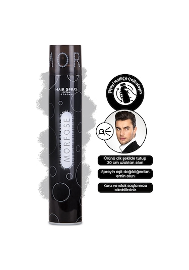 Morfose Extra Strong Saç Spreyi 400 ML