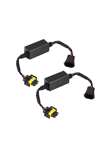 Geeroyoo H8/h9/h11 Led Far Decoder Seti - Canbus Sorunlarını Çözürür, Obc Uyarılarını Engeller, 2 Adet