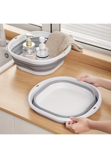 Pembe 1 Adet, Ev, Yurt Ve Dış Mekan Kullanımı İçin Taşınabilir Katlanır Lavabo - Ayakları V Yıkamak İçin Lavabo & Evyeler 56671522