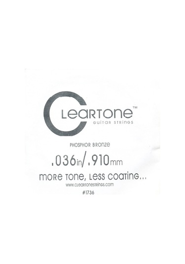 Cleartone Acoustic Phos-Bronze 036 Tek Tel Akustik Gitar Tek Tel