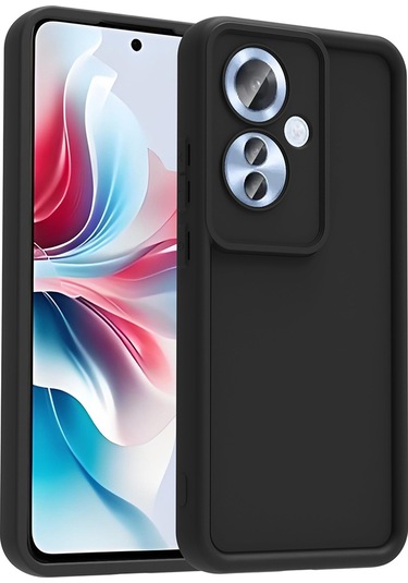 Goocamp Reno 11f Kılıf Kamera Korumalı Ananas Kapak - Mürdüm Mürdüm