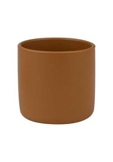 Oioi Silikon Mini Bardak  Woody Brown Kahverengi