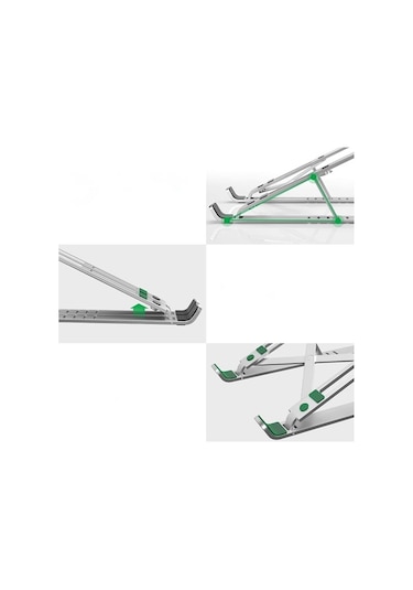 Alüminyum Katlanabilir Ayarlı Dizüstü Laptop Notebook Standı
