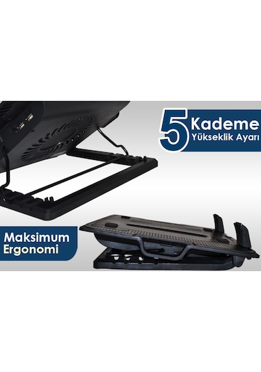 Inca INC-343FXS Tek Fanlı 7" - 17" Notebook Soğutucu