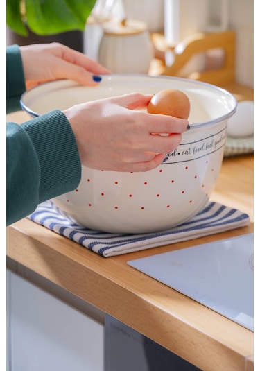 Feel Good Emaye Karıştırma Kabı - 22 Cm