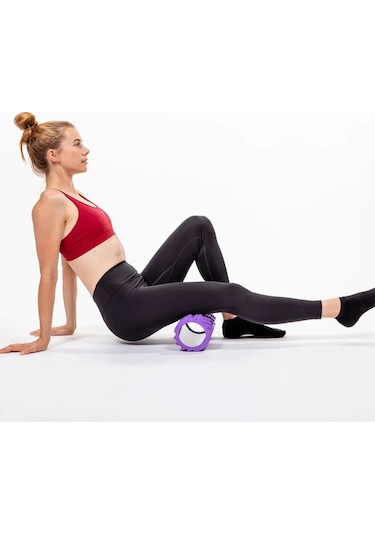 Avessa Povit Black Kısa Foam Roller Köpük Rulo Egzersiz Aleti 33