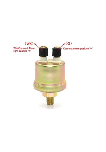 Dizel Jeneratörler Ve Yağ Basınç Göstergeleri İçin Evrensel 1/8pt Yağ Basınç Sensörü 05bar 010bar 05bar