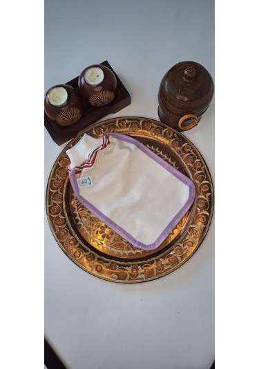 Eker-mor Biyeli Hızlıgiy Kese-banyo Ve Duş Kesesi-lastikli Kese