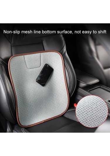 Novahub Bej Buz İpek Yastık, Sırtlıksız Araba Koltuğu Diğer