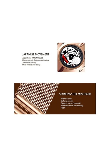 Novahub Beyaz Hannah Martin Kadın Kuvars Saat, Yeşil Kadran, Kare Vaka, Moda Kol Saati, Gül Altın Detaylar Beyaz