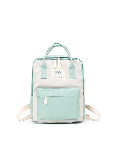 Suofeng Pembe Çift Askılı Anne Çantası - Su Geçirmez, Dayanıklı Oxford Kumaşı, Bilgisayar Bölümü, Öğrenci Okul Çantası Pembe