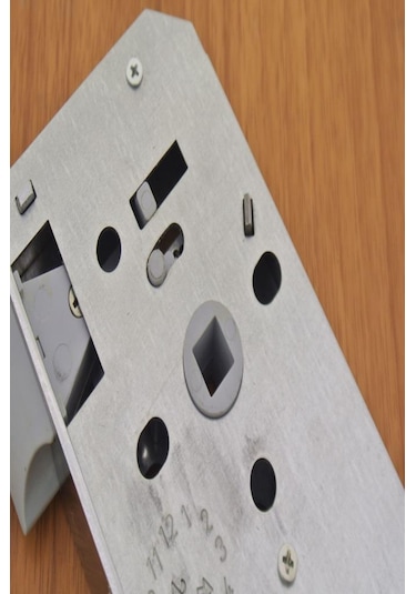 Metlox Krom Oval Oda Sessiz Kapı Kilidi 40 Mm