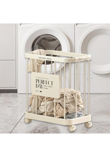 Suntek Çamaşır Sepeti Modern Kirli Arabası Banyo Stil-b Stil B