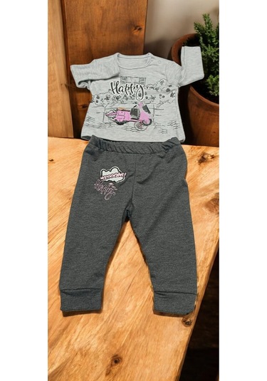 Yelek Swet Pantolon 3 Lütakım Pembe