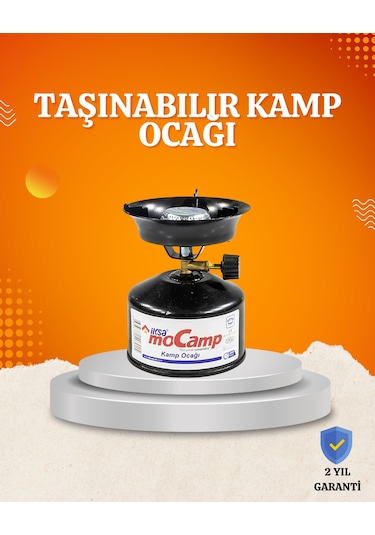 Kamp Ocağı Seti Çakmak Gazlı Taşınabilir