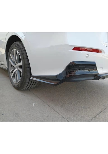 Honda - Civic Fe1 2022+ Uyumlu Arka Flap Takımı - Piano Black