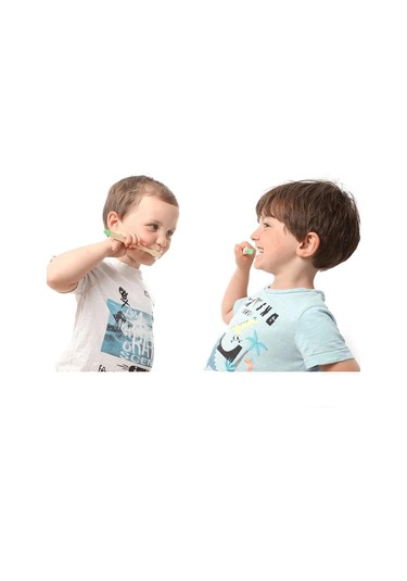 Yeni Organik Çocuk Bambu Diş Fırçası On Renk Yumuşak Elyaf Kıllar Biyobozunur Sap Çevre Dostu Çocuk Diş Fırçaları 5