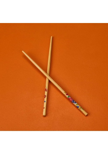 Arow Bambu Chopstick - Renkli - 23 Cm Renkli