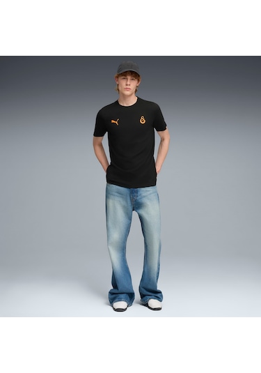 Puma Galatasaray Ftblessentıals Erkek Tişört 782907 11 SIYAH