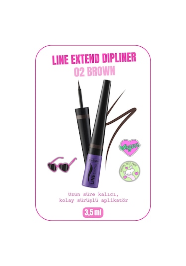 Callista Line Extend Dipliner 02 Kahverengi