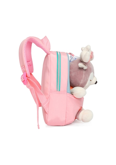 Jeehugo Küçük Çocuklar İçin Pembe Geyik Desenli Yumuşak Kumaş Okul Çanta, Hafif Ve Güvenli, Pekala Yıkanabilir, Moda Ve Şıklık