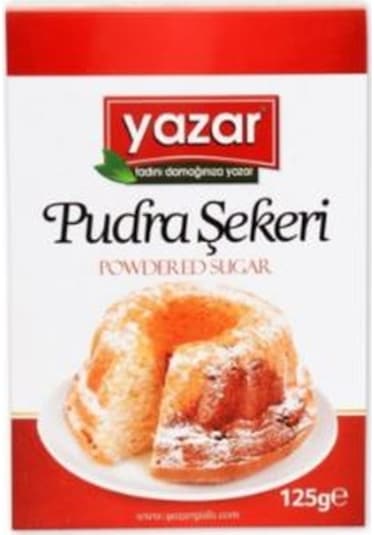 Yazar Pudra Şekeri 12 x 125 G