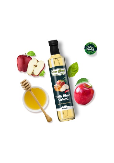 Sivas Yörem Ballı Elma Sirkesi 500 ML