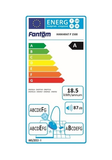 Fantom Hamarat P1500 500 W Toz Torbasız Elektrikli Süpürge