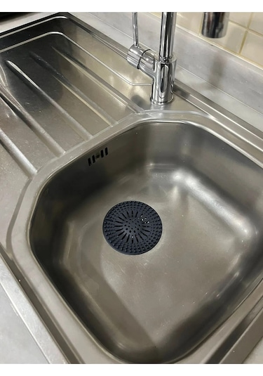 Periboia Yuvarlak Süzgeçli Silikon Mutfak Lavabo Ve Küvet Süzge Çok Renkli