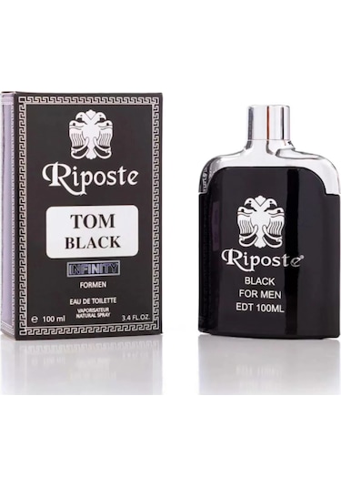 Riposte 24 Saat Etkili Erkek Parfüm - Tom Black - For Men 100 Ml Aromatik