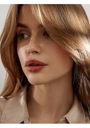 Zoloto Russkih Deliksiz Piercing Yüzüğü Gümüş 925 Saplantı 65455814 Gümüş