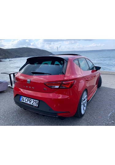 Seat Plastik Leon Mk3 2013 - 2020 Spoiler Çıtası