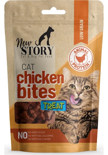Cat Chicken Bites 6x60gr. Tavuklu, Kedi Ödül Maması