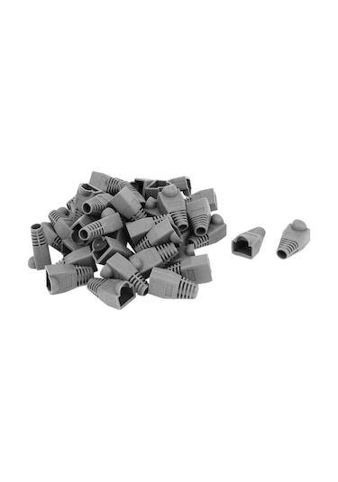 BiSıfır Rj45 Kılıf Boot Gri (100 Adet)