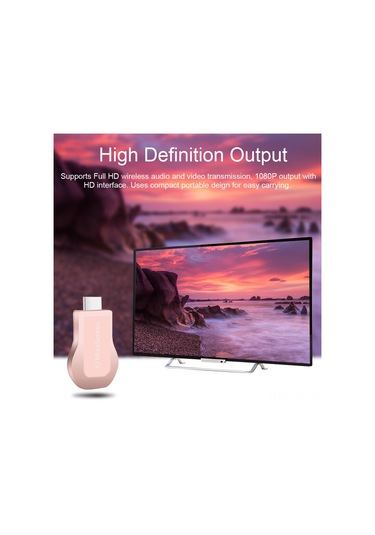 Skycity Mirascreen Kablosuz Wifi Gösterim Alıcı - 1080p Full Hd, Miracast/airplay/dlna Desteği, Android/ios Uyumlu, Siyah