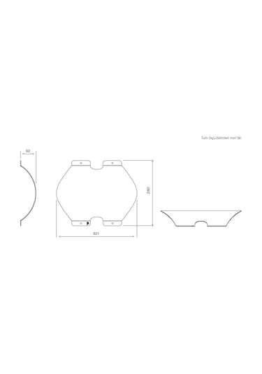 3D Duvar Paneli Spline