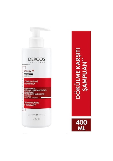 Vichy Dercos Saç Dökülmesine Karşı Tamamlayıcı Şampuan 400 ML