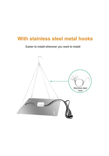 Dofolink 169 Led Kırmızı-mavi Spektrum Bitki Büyüme Lambası, İç Mekan Fide Yetiştirme Işığı, 100-277v, 12w Avrupa Standartı Şarj Aleti Diğer