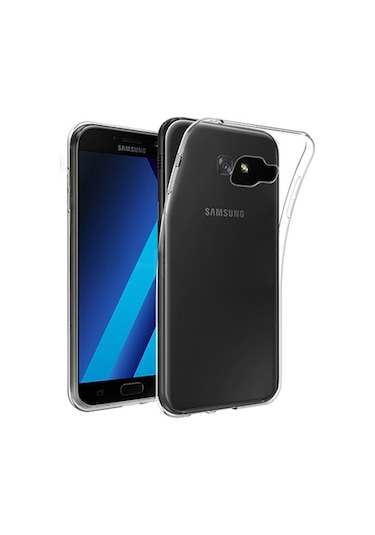 Samsung Galaxy Uyumlu A3 2017 (A320) Kilif Soft Silikon Seffaf Arka Kapa 161045685