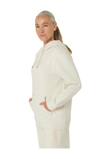 Asics ASICS LOGO OTH HOODIE Bej Women Sweatshirt 2032C845-200
