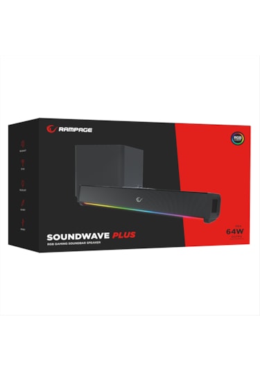 Rampage RM-1 Soundwave Plus RGB Gaming Soundbar