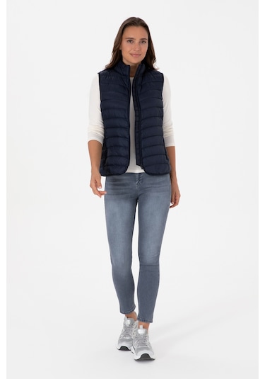 U.s. Polo Assn. Kadın Lacivert Yelek Dokuma 50308083-vr033 Lacivert